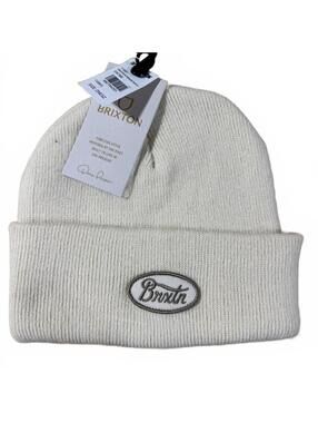 Brixton Cream Knit Beanie Hat